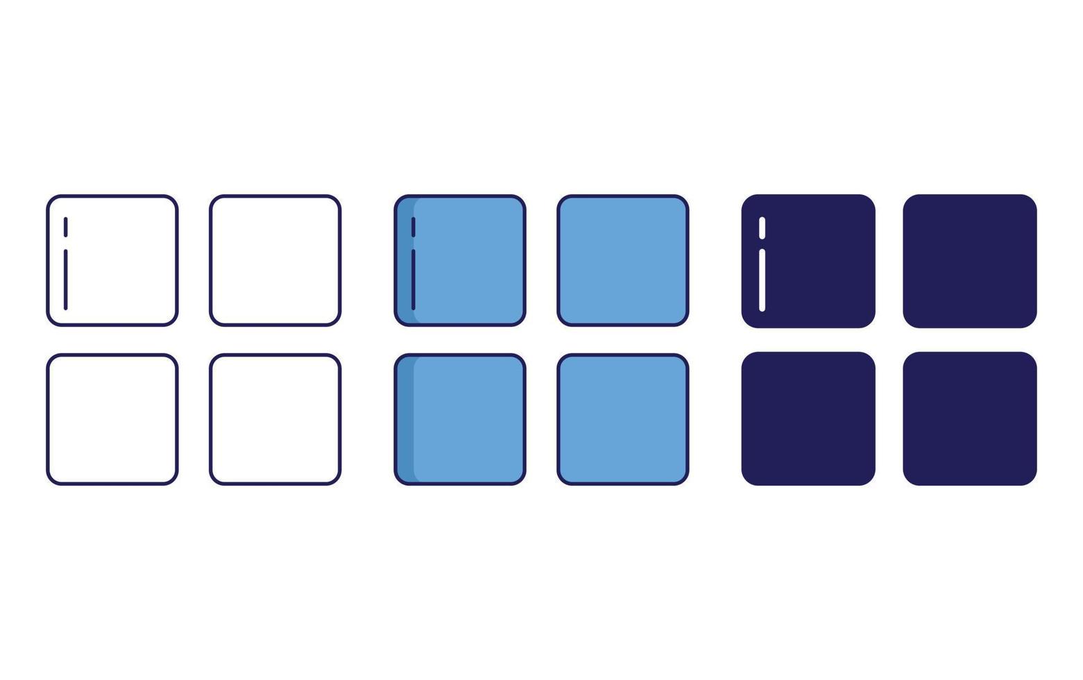 Grid view vector icon