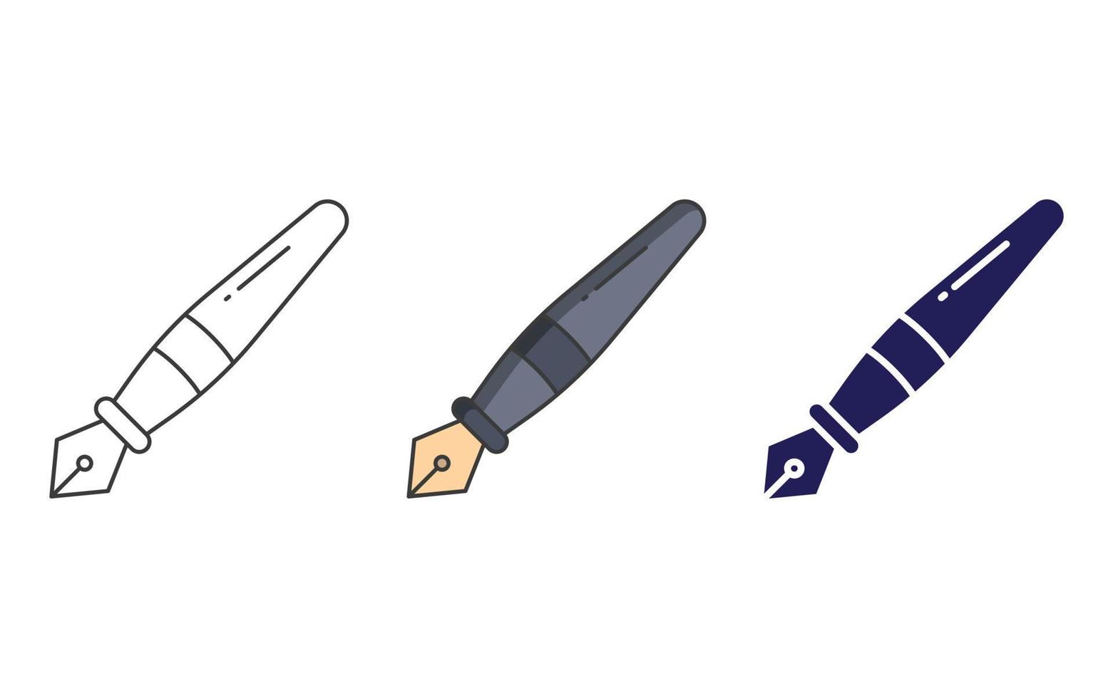 Ind pen vector icon