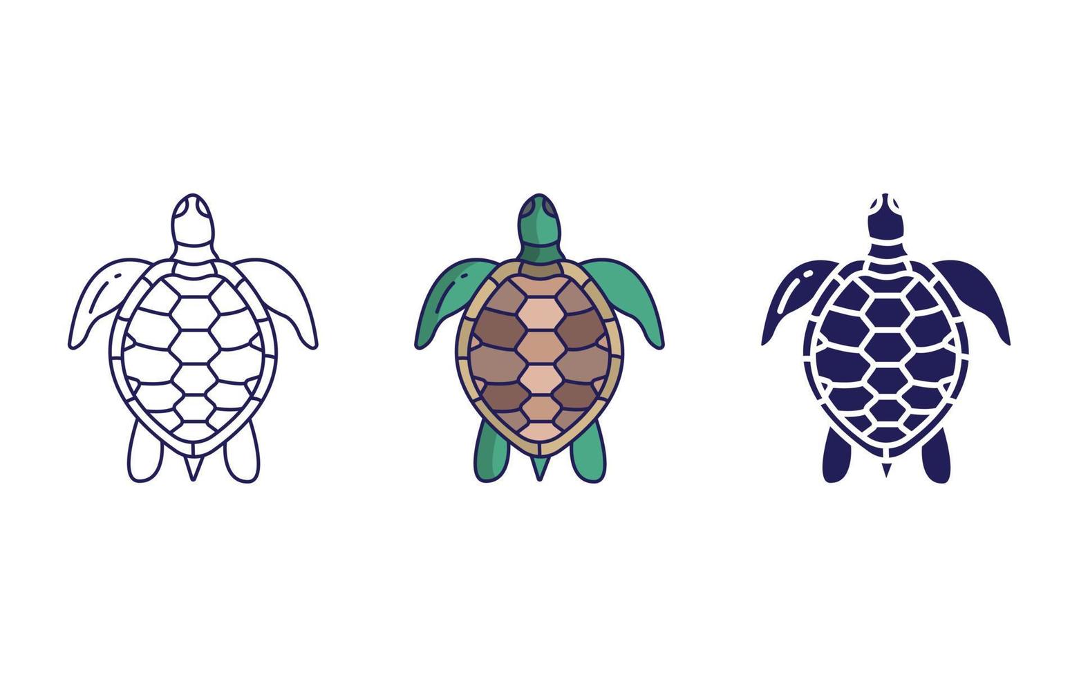 Turtle vector icon