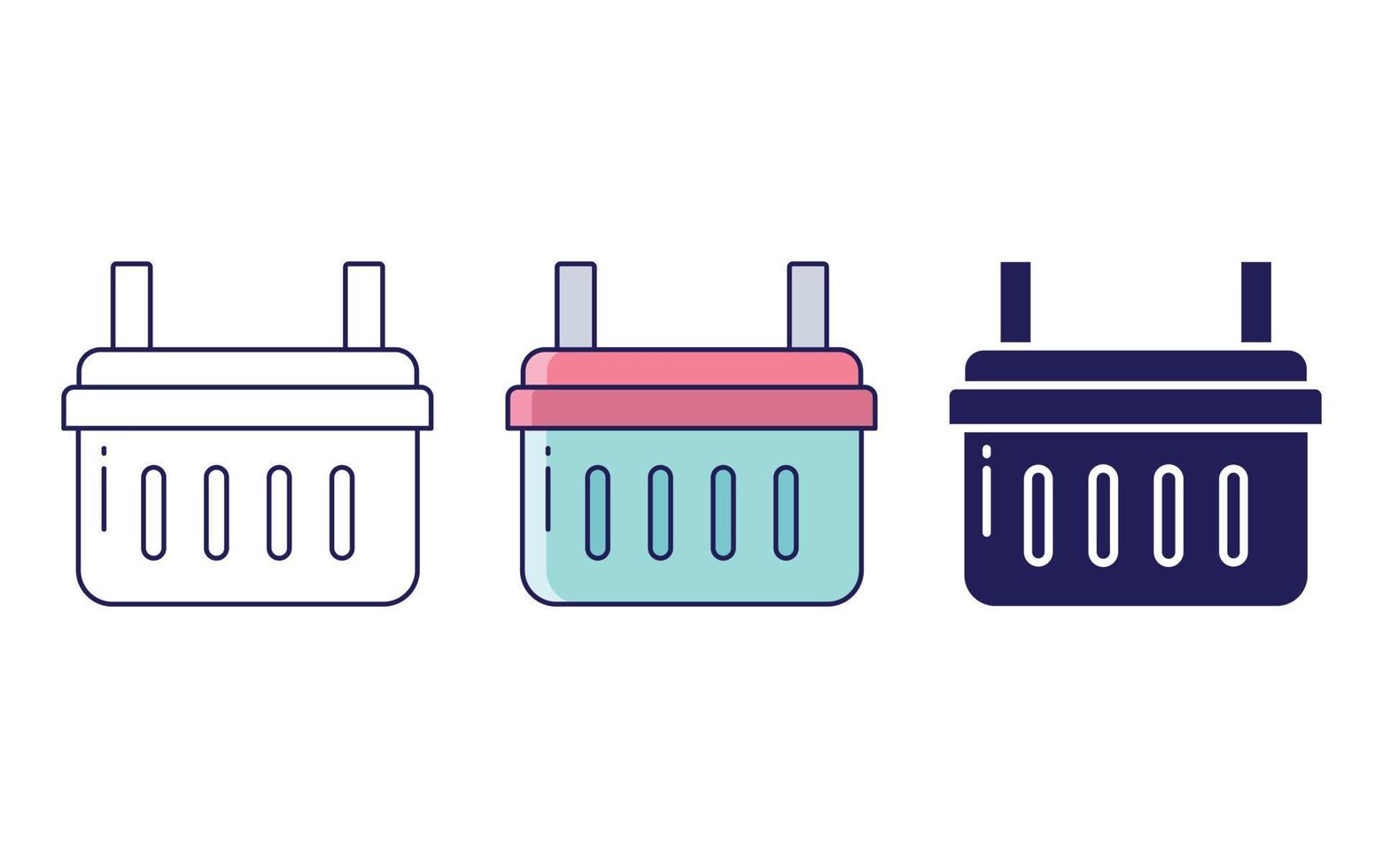 Basket vector icon