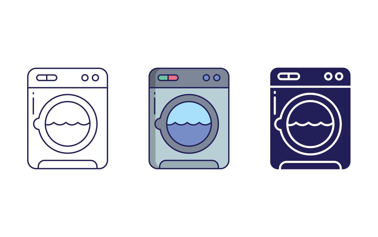 Washing Machine vector icon