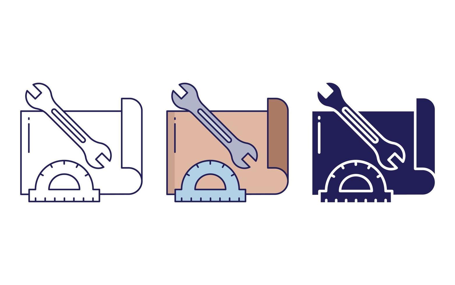 Blueprint vector icon
