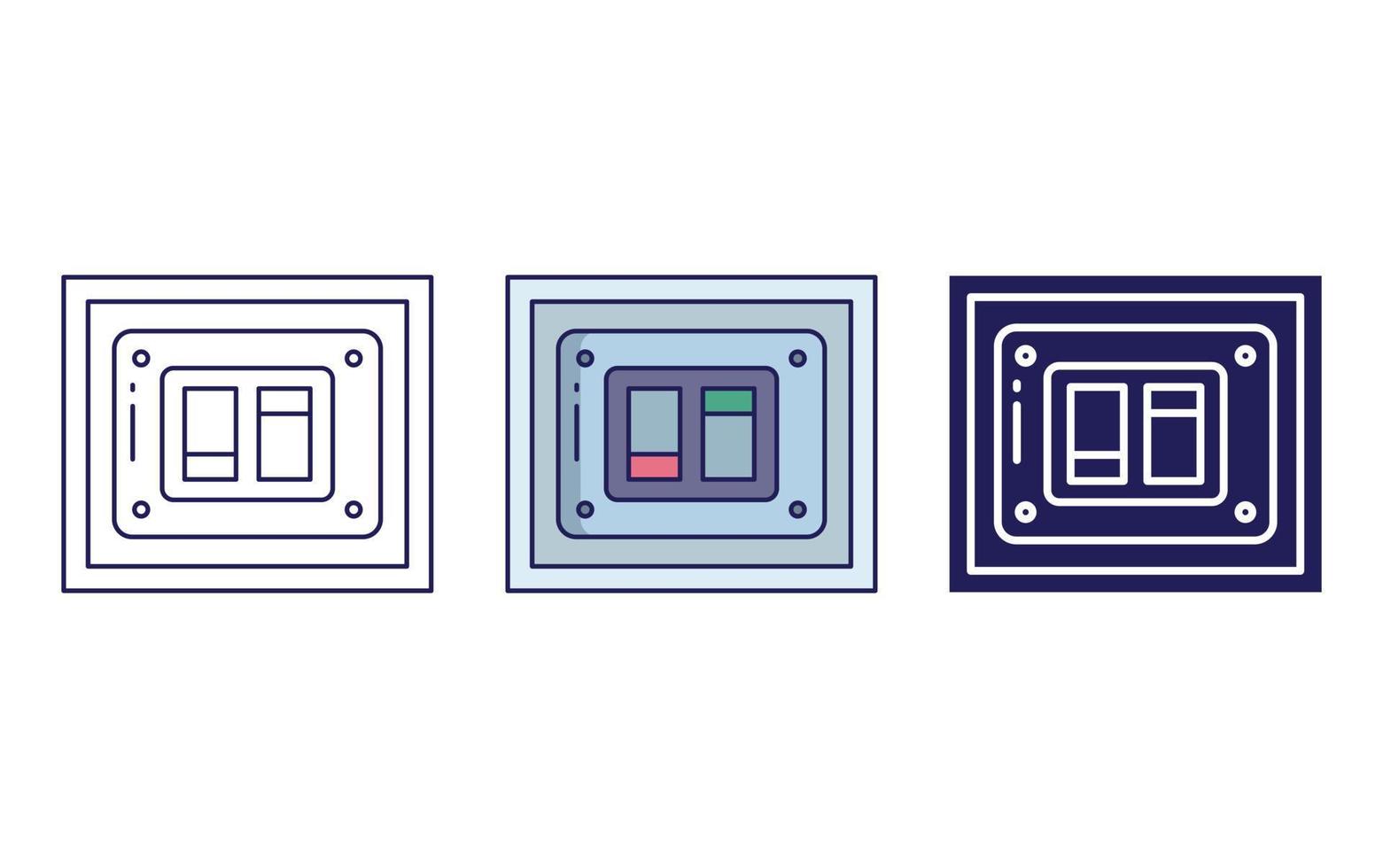 Switch vector icon