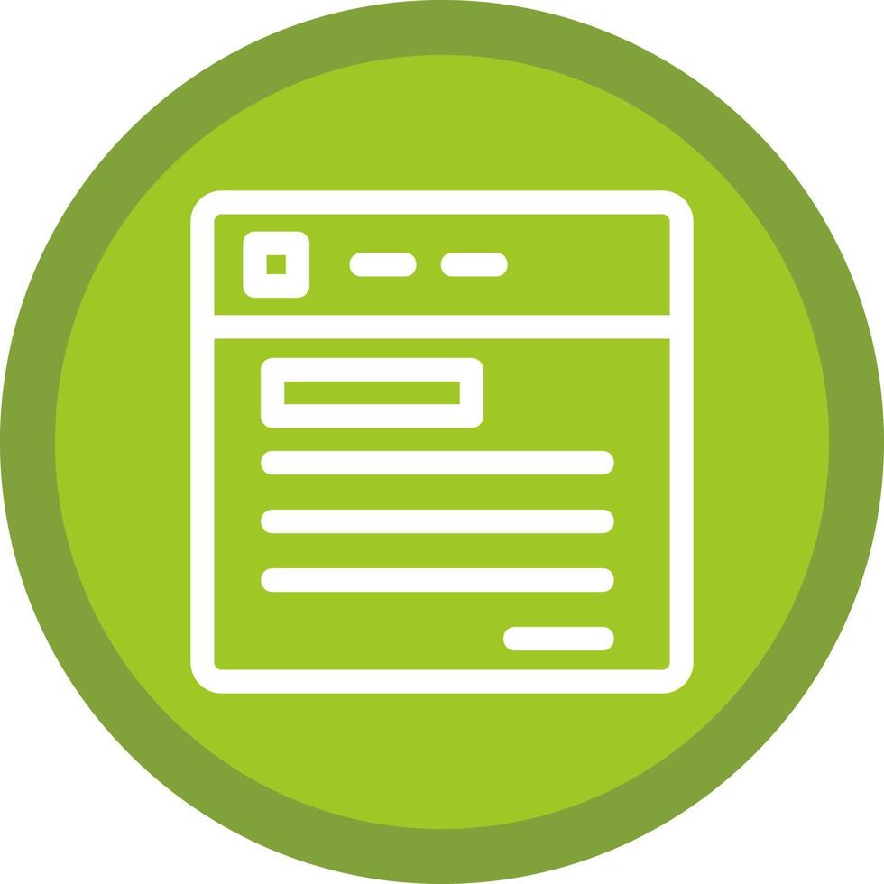 Website Ux Vector Icon Design