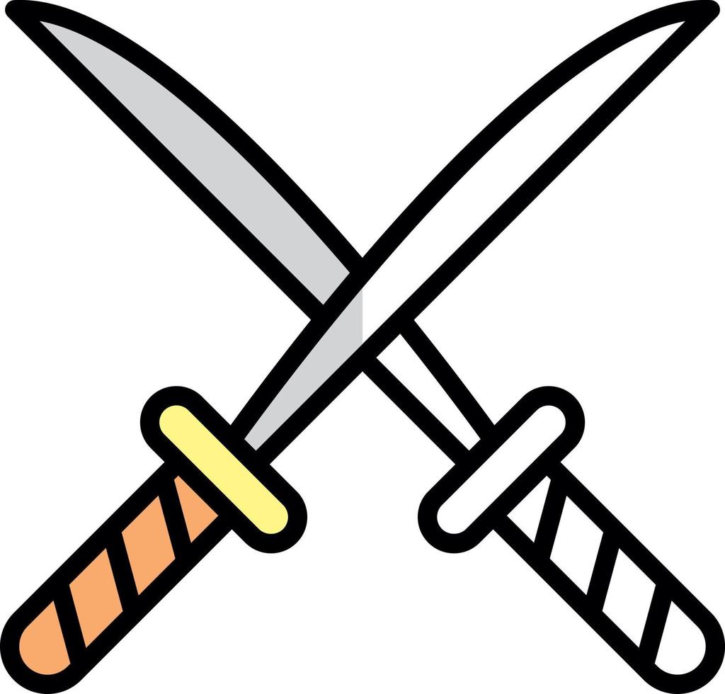 Rapier Vector Icon Design