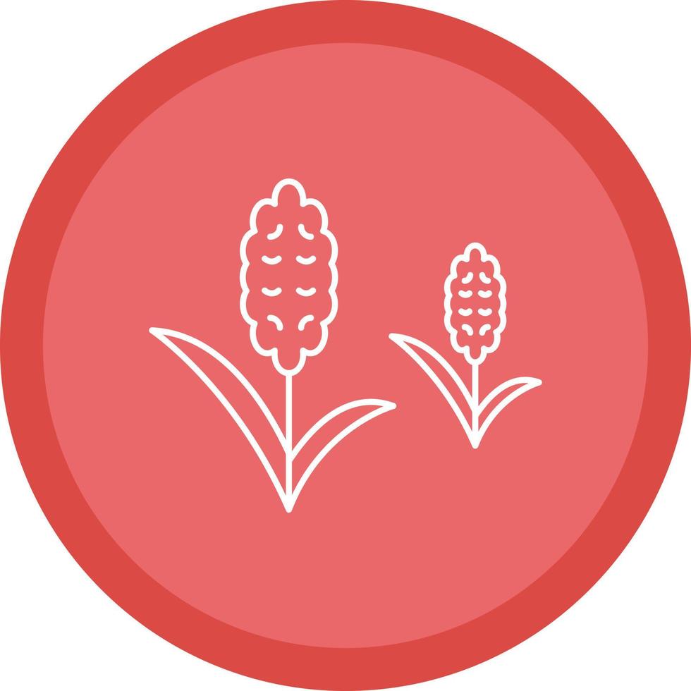 Hyacinth Vector Icon Design