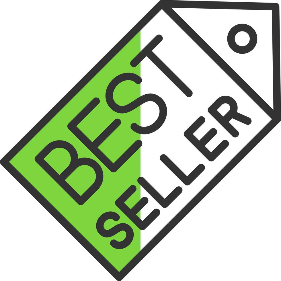 Best Seller Vector Icon Design