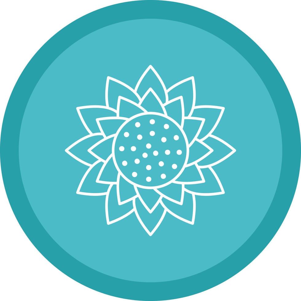 Sunflower Vector Icon Design