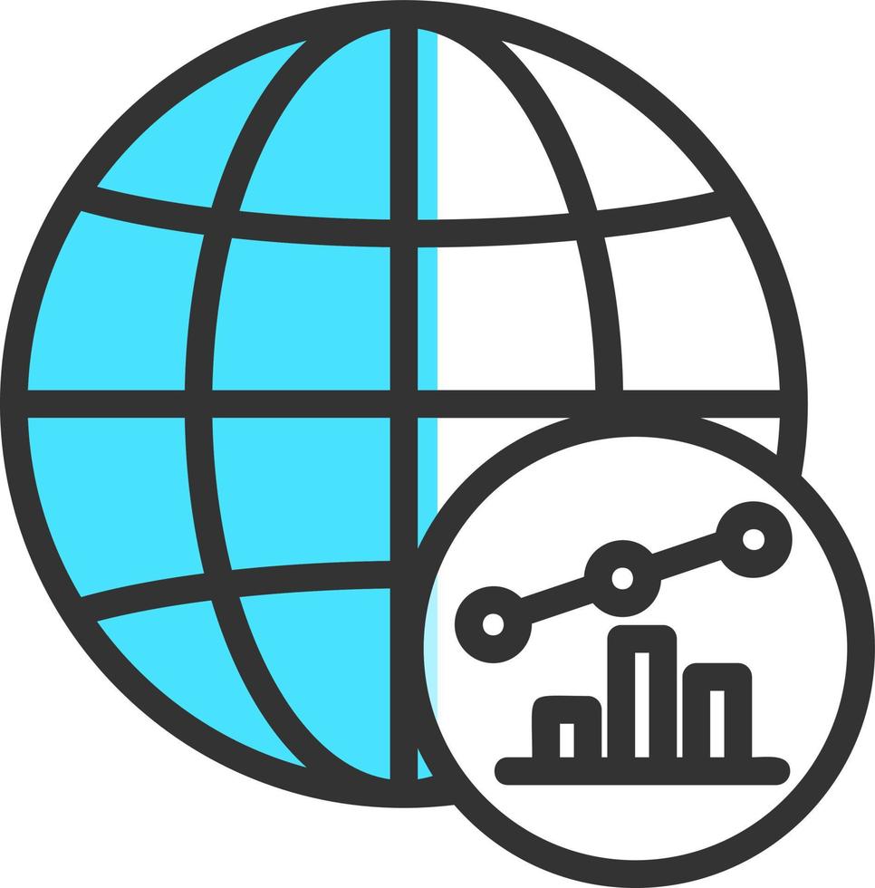 Stock Market Vector Icon Design