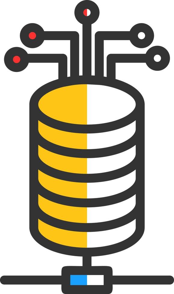 Big Data Vector Icon Design
