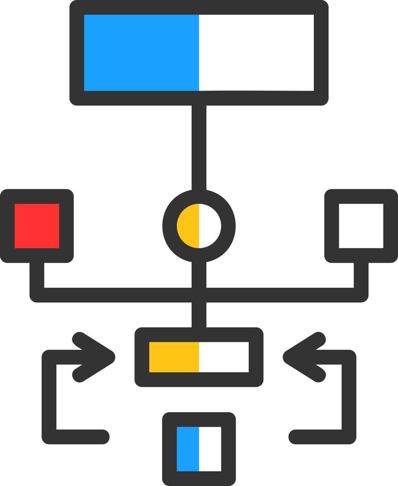 Algorithm Vector Icon Design