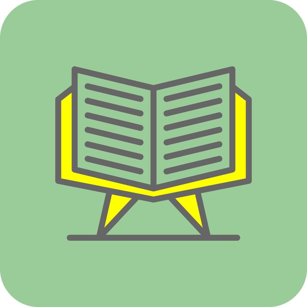 Open Quran Vector Icon Design
