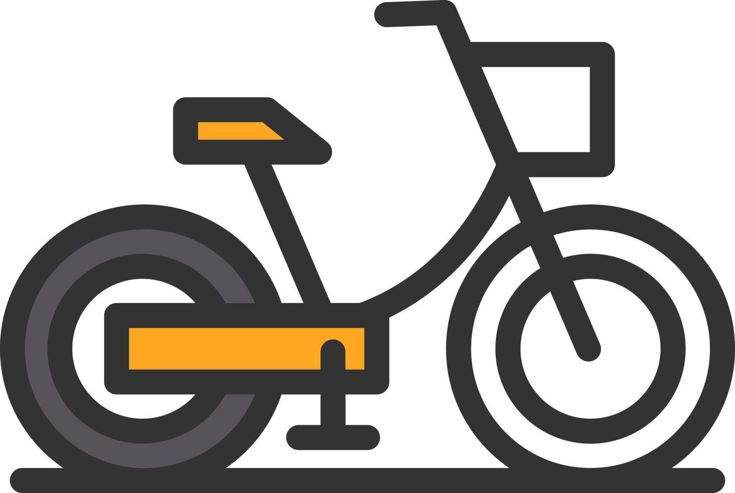 diseño de icono de vector de bicicleta