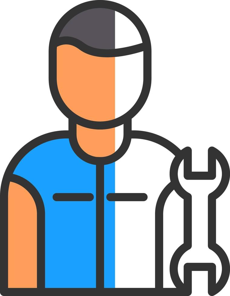 Mechanic Vector Icon Design