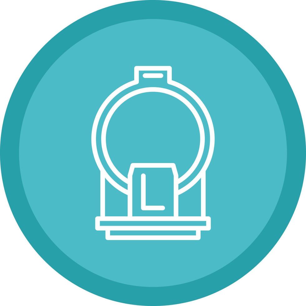 CT Scan Vector Icon Design