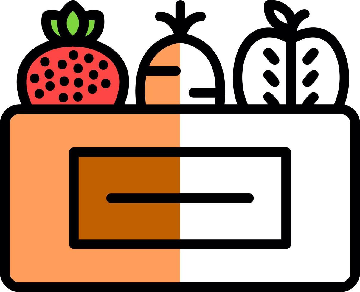 diseño de icono de vector de alimentos saludables