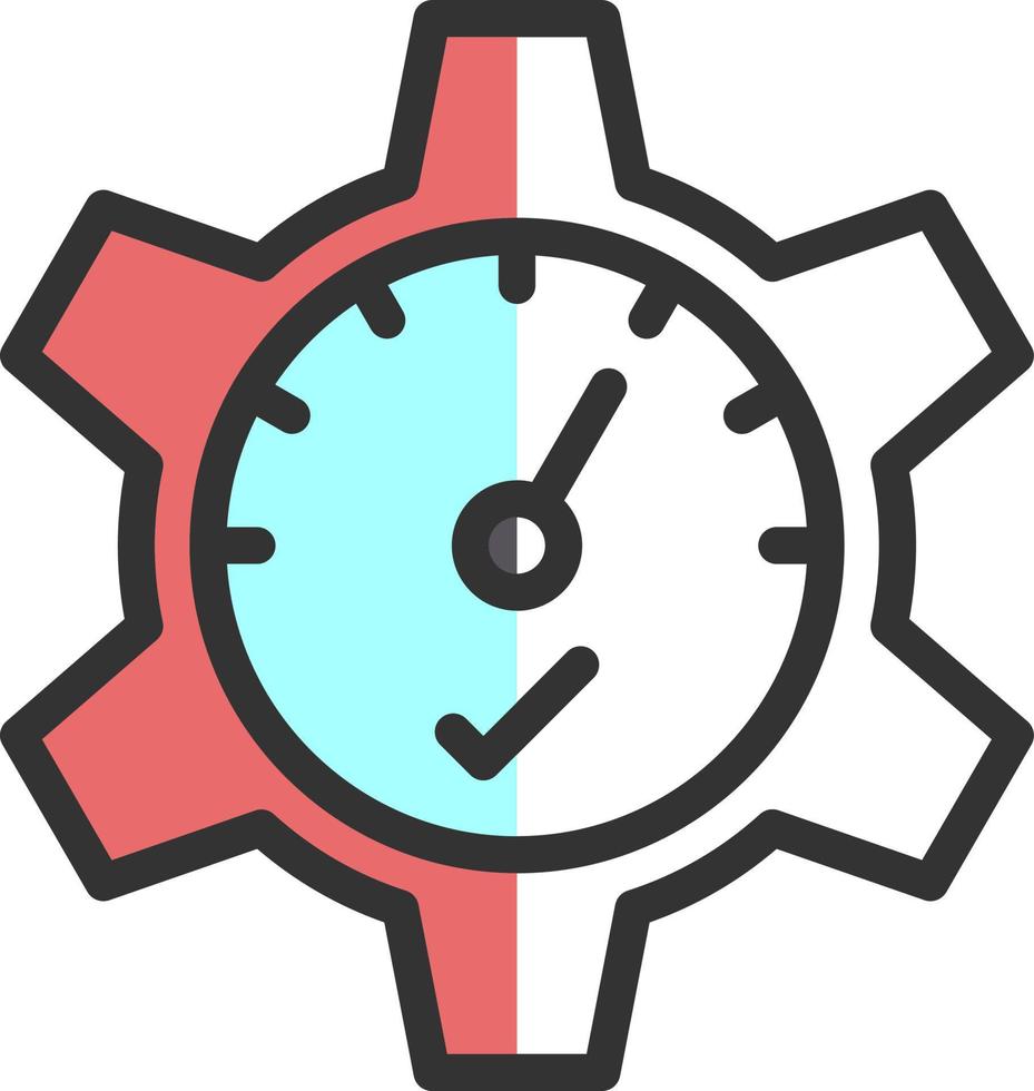 Constant Development Pace Vector Icon Design