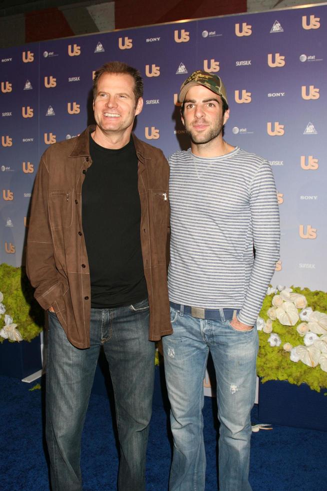 Jack Coleman  Zachary QuintoUs Weeklys Hot Hollywood 2007 PartyOperaLos Angeles  CASeptember 26 20072007 photo