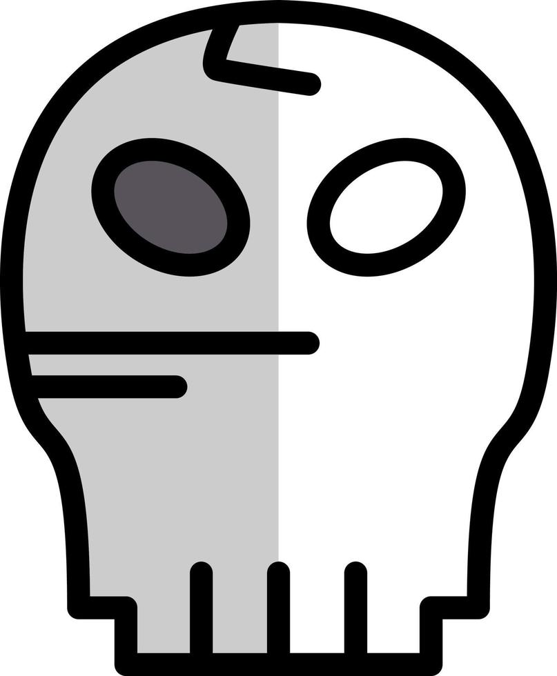 Skull Vector Icon Design