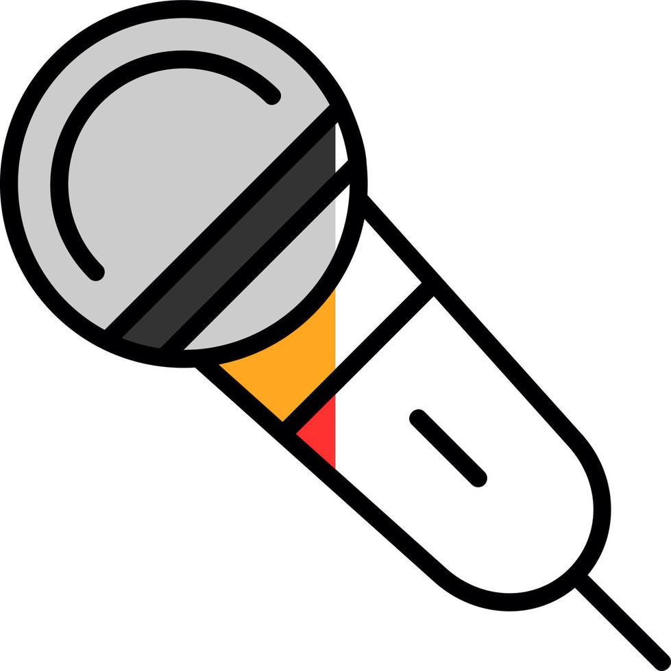 Microphone Vector Icon Design