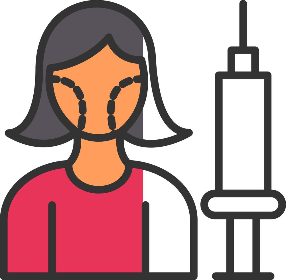 Cosmetic Surgery Vector Icon Design