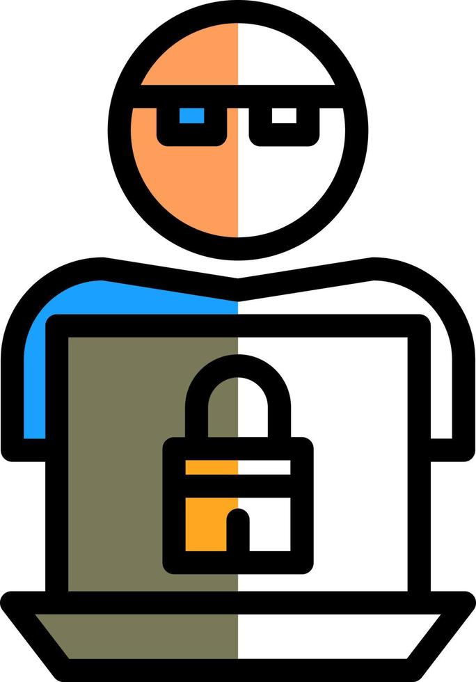 Cyber Attack Vector Icon Design