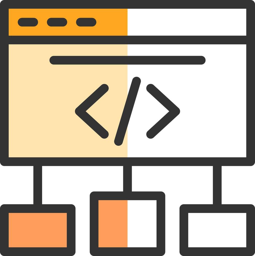 Agile Framework Vector Icon Design
