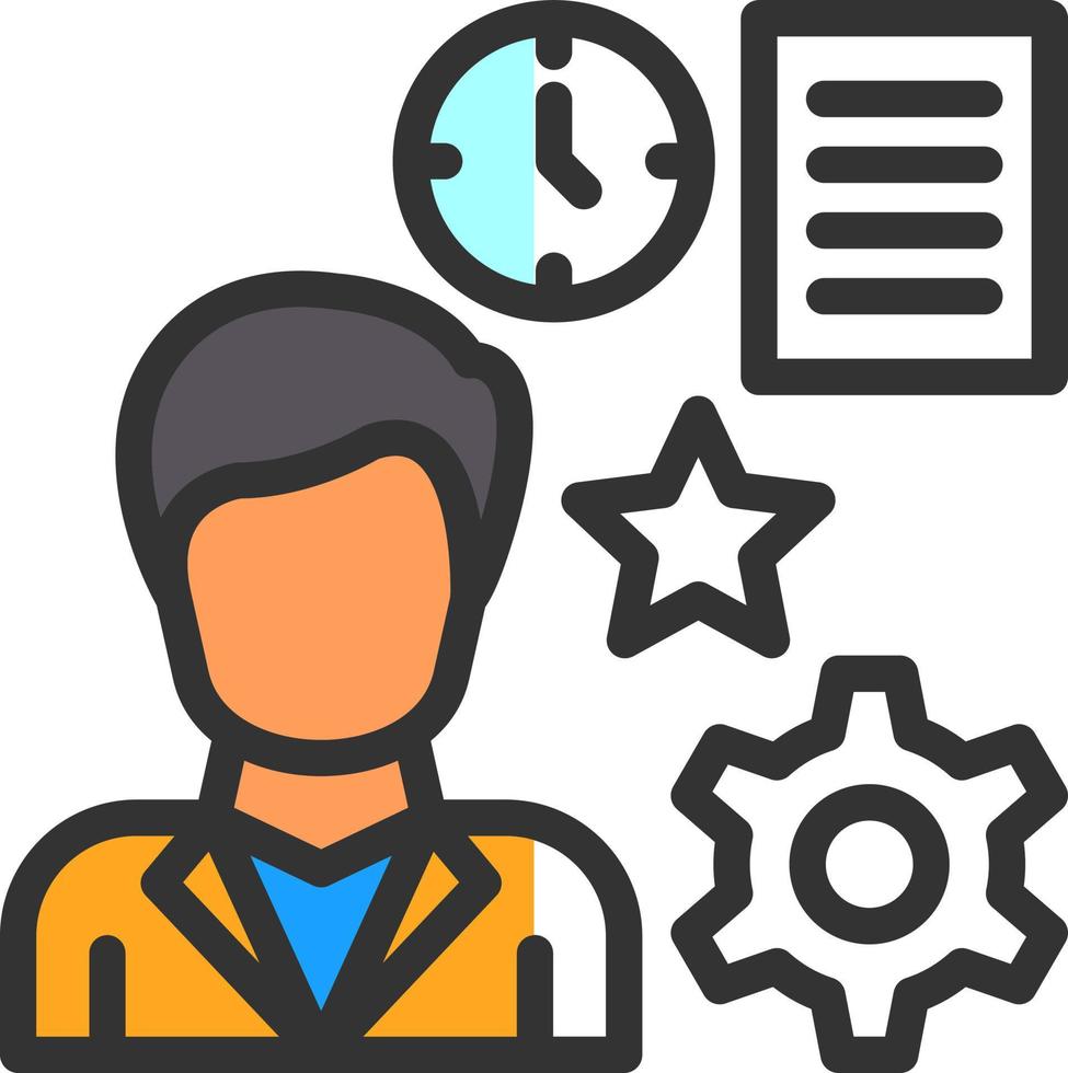 Product Manager Vector Icon Design