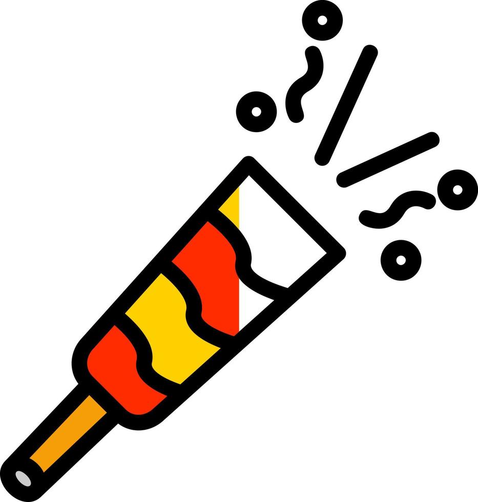 Party Blower Vector Icon Design