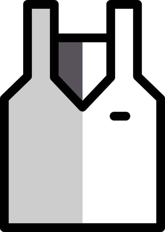 Tank Top Vector Icon Design