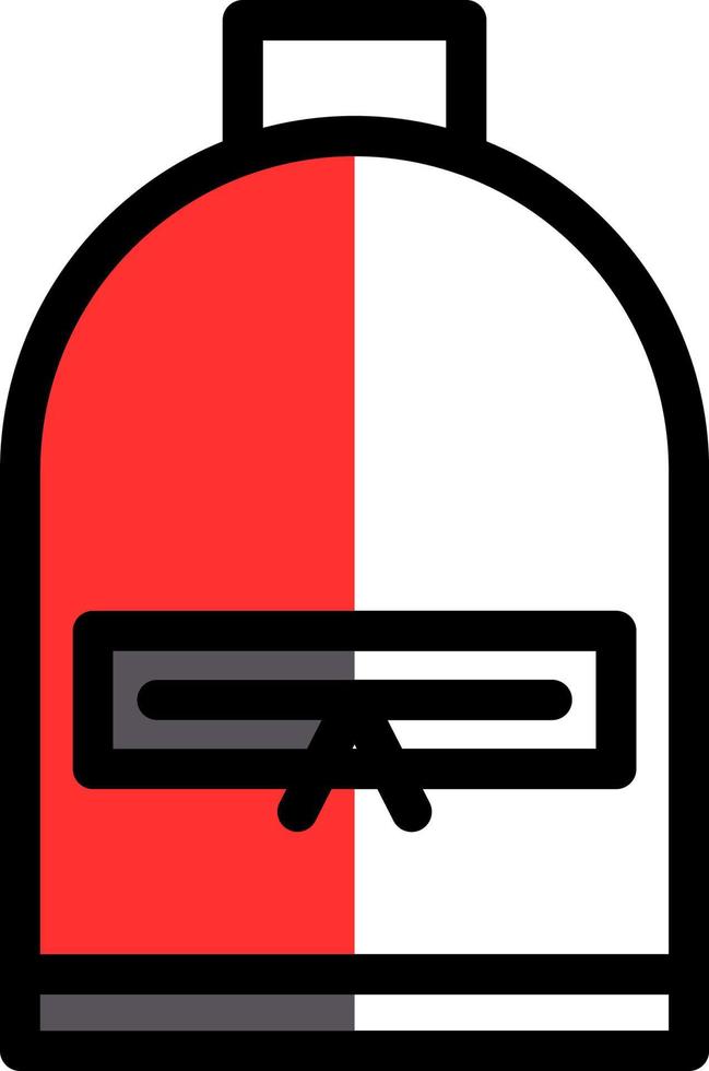 Backpack Vector Icon Design