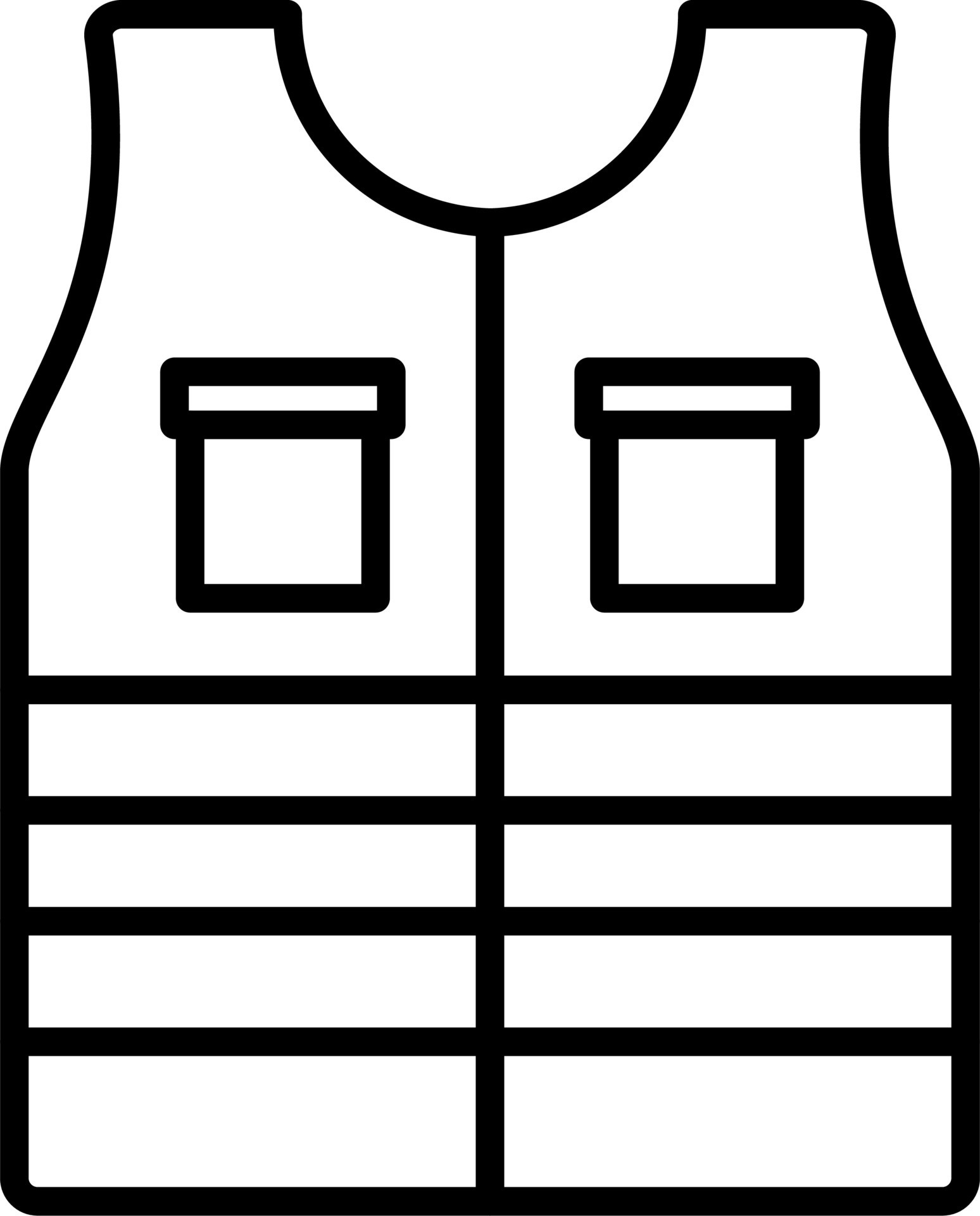 Safety Jacket vector icon 21327059 Vector Art at Vecteezy