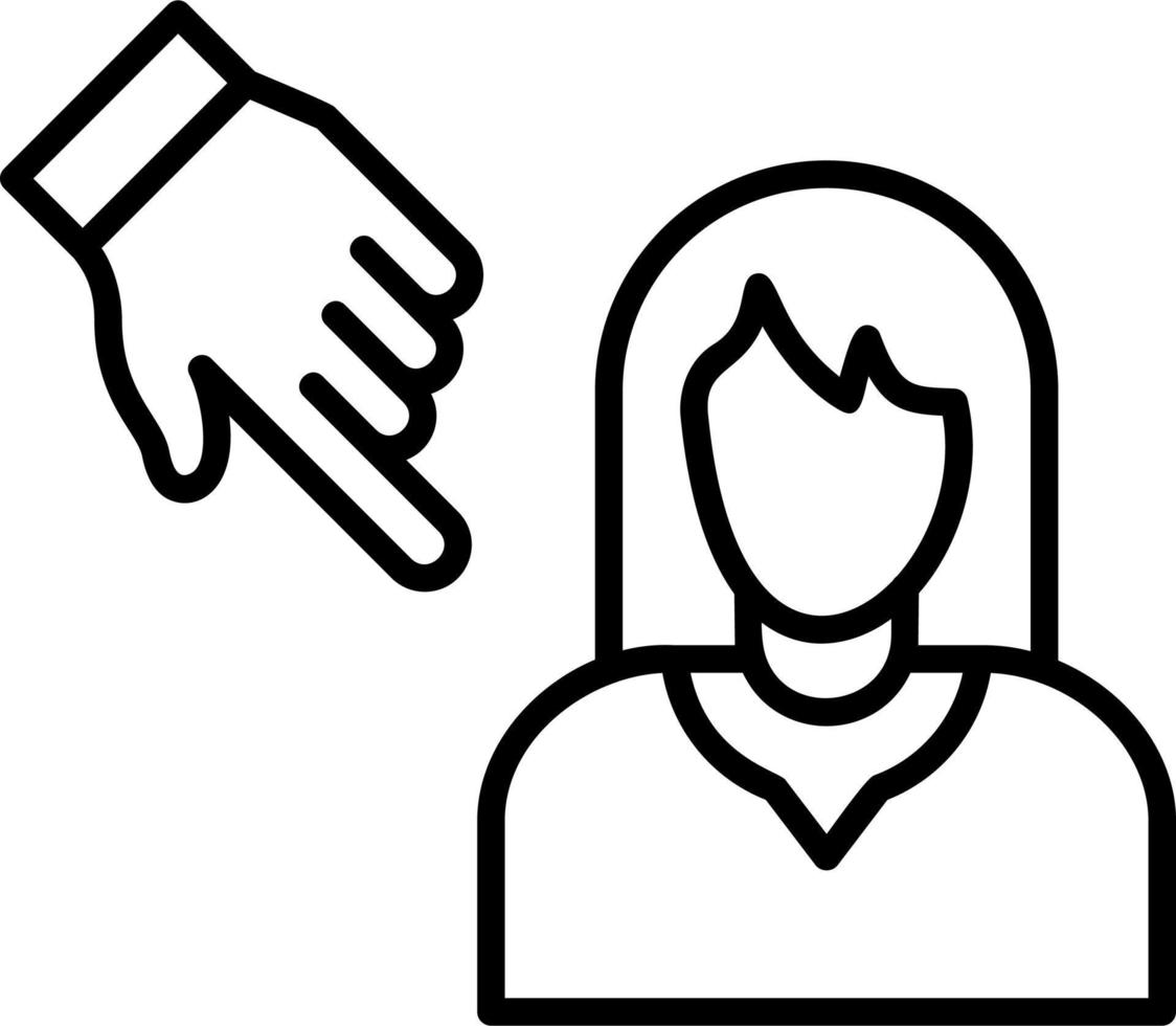 Stop Prejudice vector icon