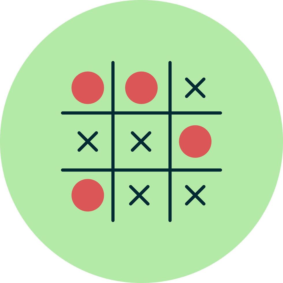 Tic tac toe vector icon