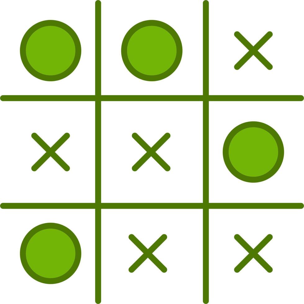 Tic tac toe vector icon