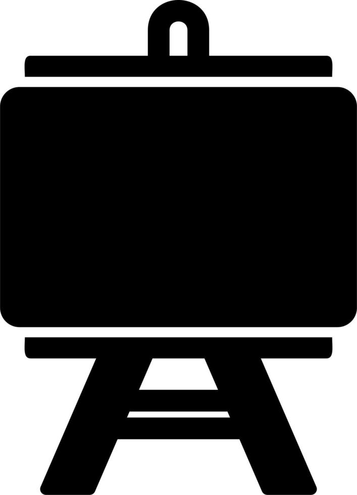 Easel vector icon