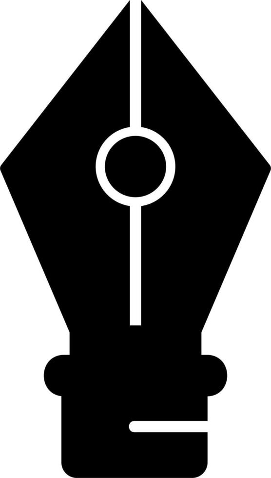 icono de vector de pluma