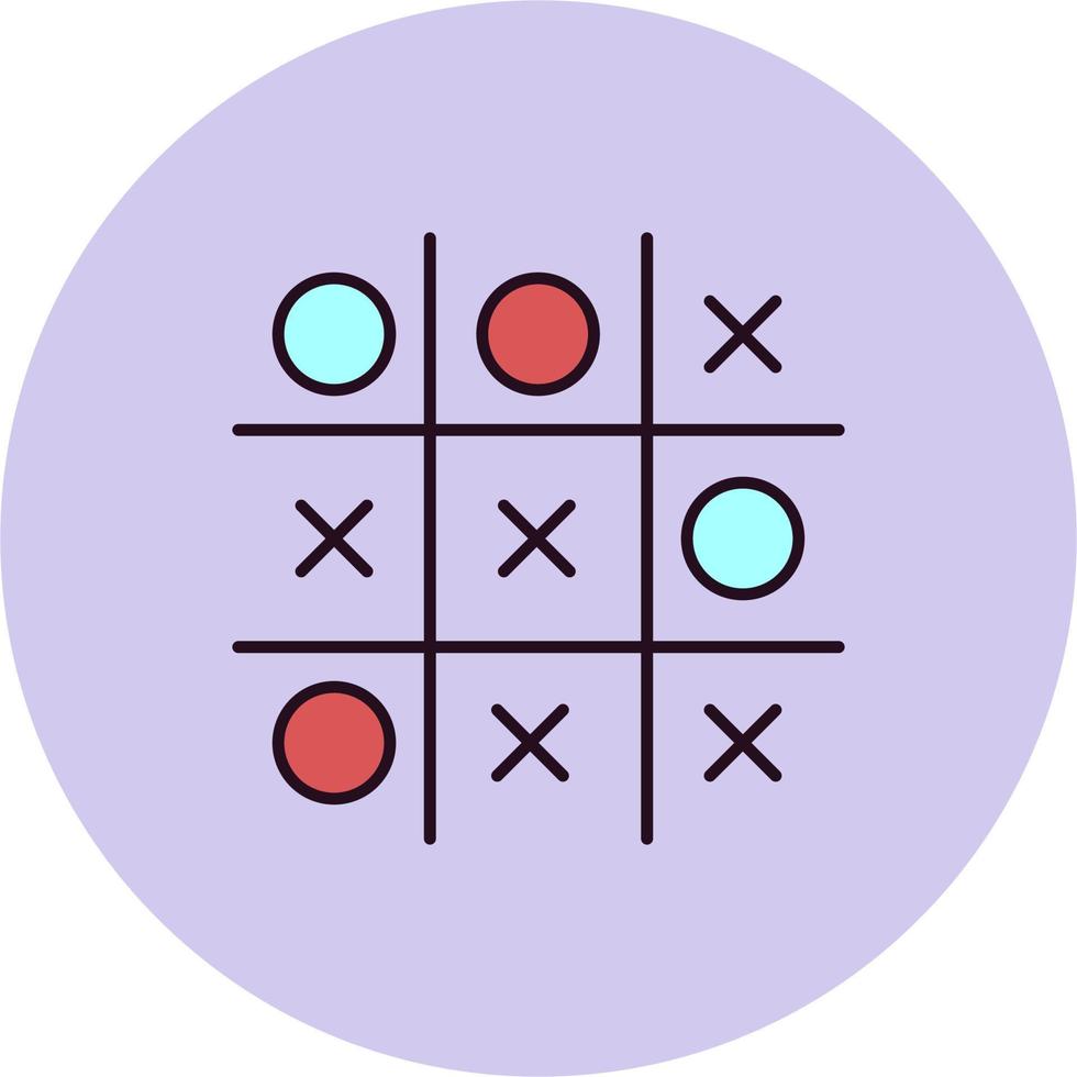 Tic tac toe vector icon
