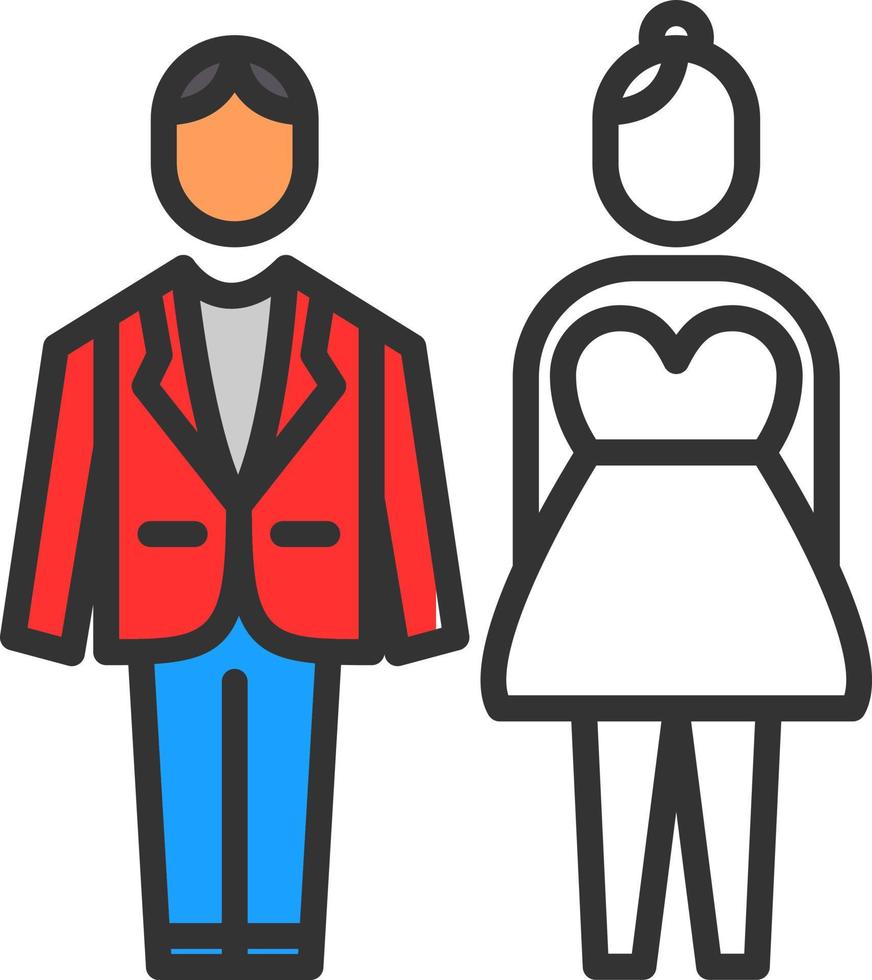 Groom Vector Icon Design