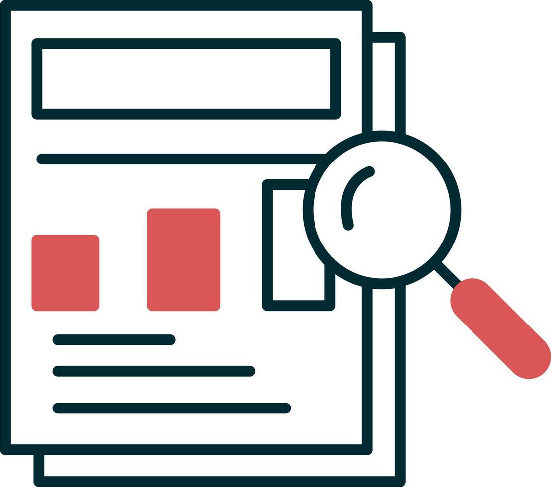 Seo report vector icon