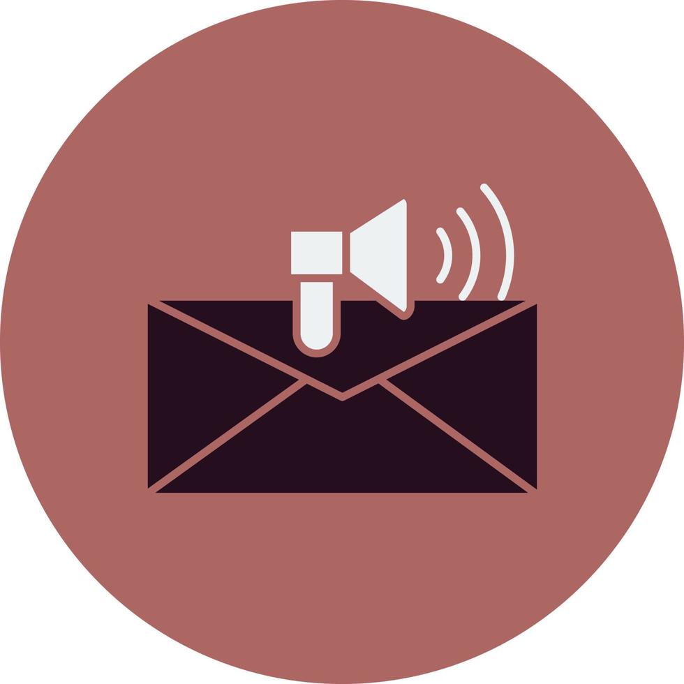 Email alert vector icon