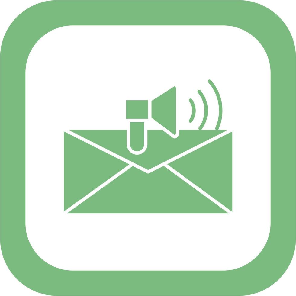 Email alert vector icon