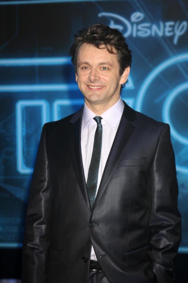 LOS ANGELES  DEC 11  Michael Sheen arrives at the TRON Legacy Premiere at El Capitan Theater on December 11 2010 in Los Angeles CA photo