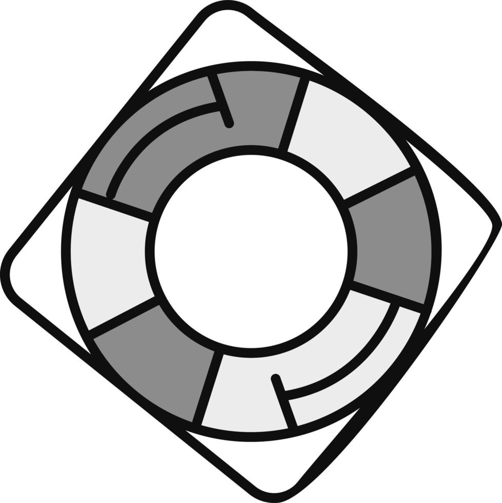 Lifebuoy vector icon