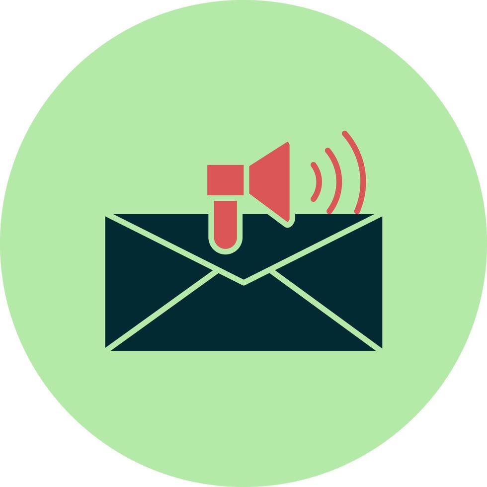 Email alert vector icon