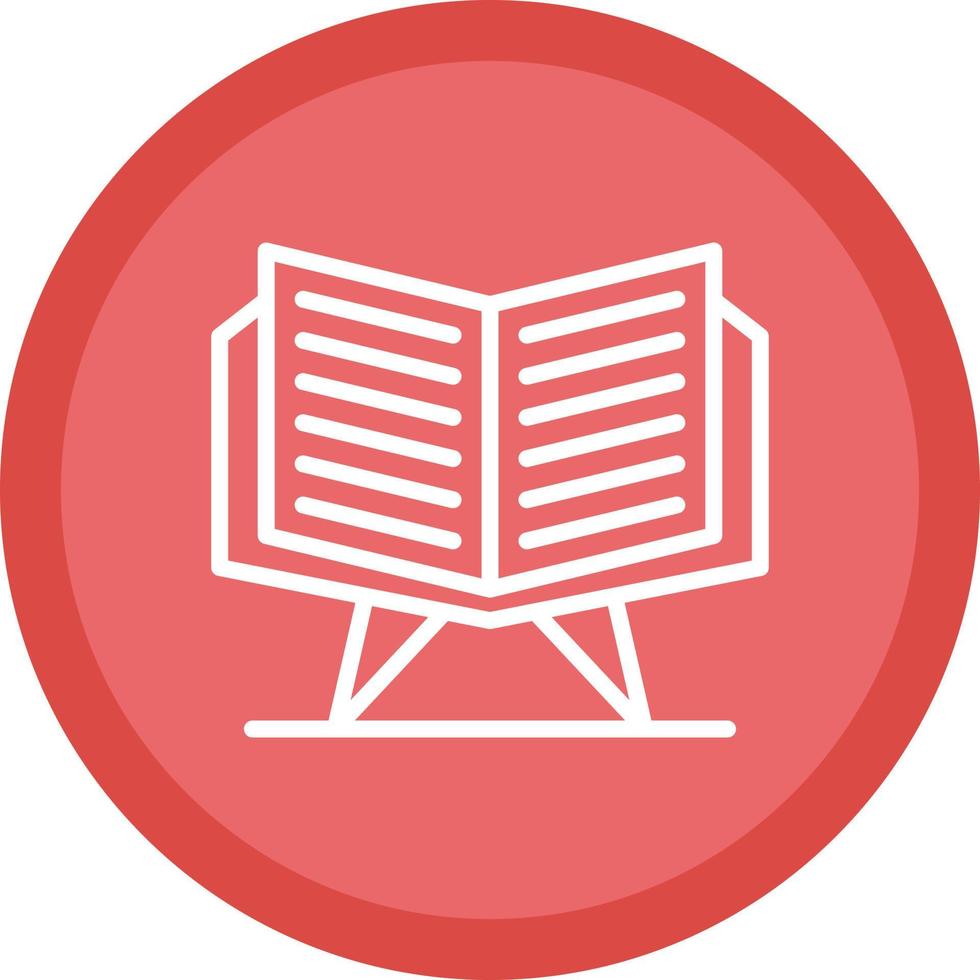 Open Quran Vector Icon Design