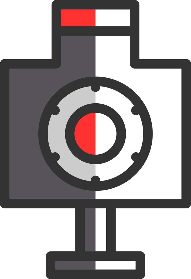 Shooting Vector Icon Design