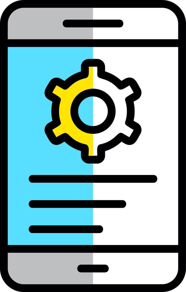 App Development Vector Icon Design