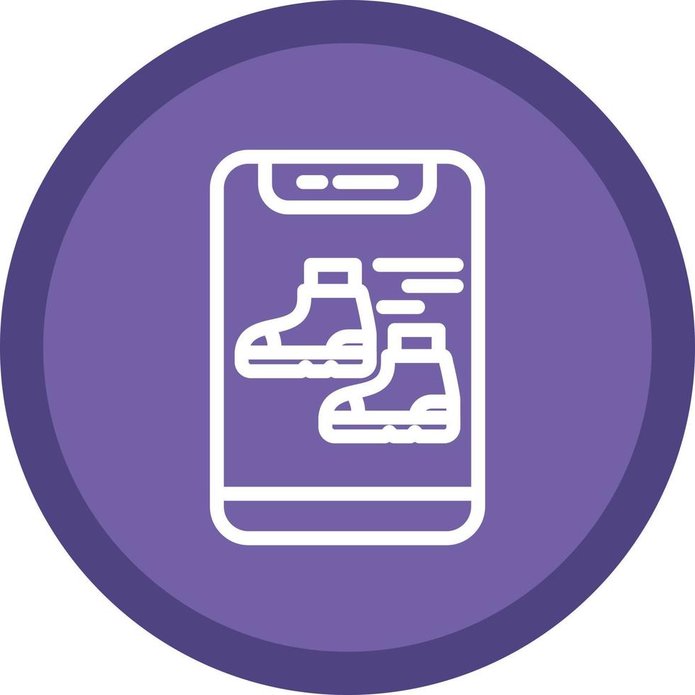 Jogging Vector Icon Design