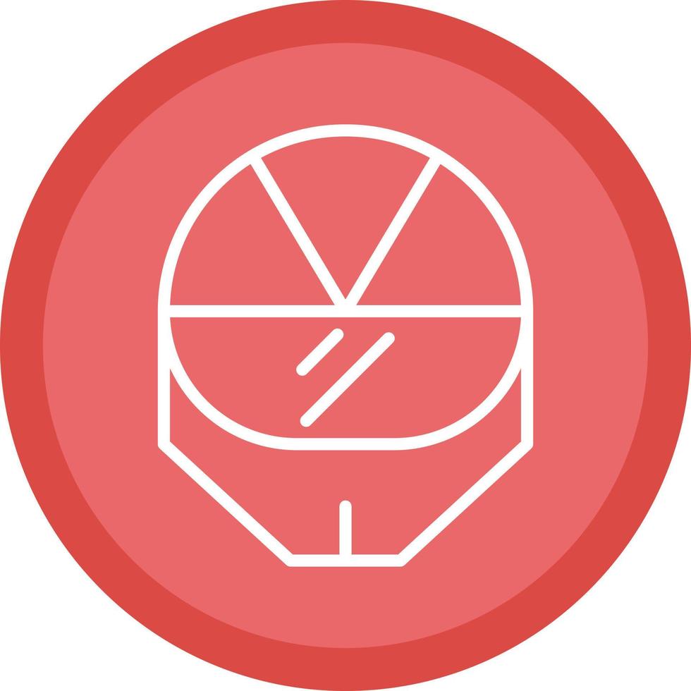 diseño de icono de vector de casco de carreras